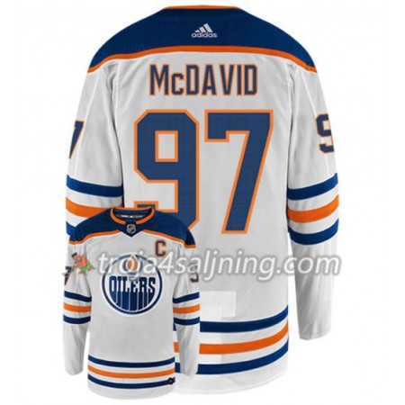 Edmonton Oilers tröja CONNOR MCDAVID 97 Adidas Vit Authentic - NHL Tröjor Herr Edmonton Oilers tröja CONNOR MCDAVID 97 Adidas Vit Authentic - NHL Tröjor Herr